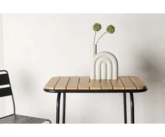 Venture Design Kavinės stalas, Holmbeck, 88x70x74 cm, Juodas