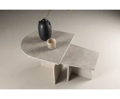 Venture Design Kavos stalas, Sala, 60x60 cm, Bežinis