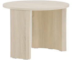 Venture Design Kavos staliukas Bristol 60x45 cm baltas MDF