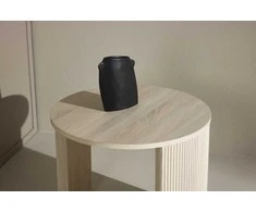 Venture Design Kavos staliukas Bristol 60x45 cm baltas MDF