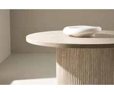 Venture Design Kavos staliukas Härön 80x38 cm Smėlio spalvos
