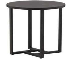 Venture Design Kavos staliukas, Lawton, ø50 cm, Juodas