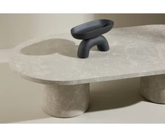 Venture Design Kavos staliukas Narvik 32x120x60 cm Smėlio spalvos MDF