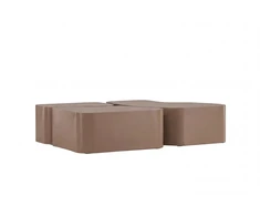 Venture Design Kavos staliukas Nordland 95x70,7x60 cm Rudas