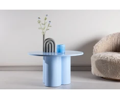 Venture Design Kavos staliukas Olivia 80x45 cm Mėlynas