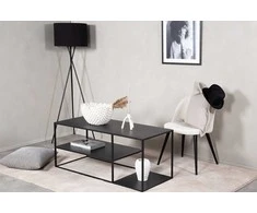 Venture Design Kavos staliukas, Plienas, 50x120 cm, Juodas