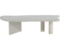 Venture Design Kavos staliukas Polle MDF 3D popierius šviesiai pilka