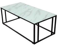 Venture Design Kavos staliukas, Rock 2.0 Soffbord, 120x60 cm, Balta