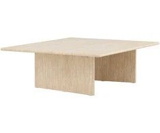 Venture Design Kavos staliukas, Skagen, 100x120 cm, Bežinis