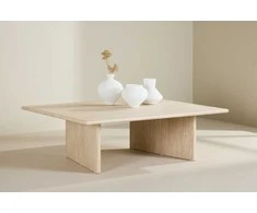 Venture Design Kavos staliukas, Skagen, 100x120 cm, Bežinis