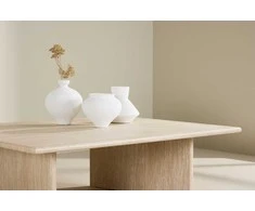 Venture Design Kavos staliukas, Skagen, 100x120 cm, Bežinis
