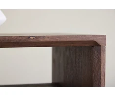 Venture Design Kavos staliukas Telemarket 110x50x38 cm Mocca MDF