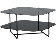 Venture Design Kavos staliukas, UN-Line, 85x85x45 cm, Juodas