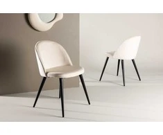 Venture Design Kėdė, aksominė Matstol 2 vnt., 57x50x76,5 cm, Beždžionės