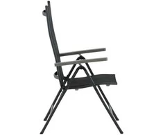 Venture Design Kėdė, Albany Light 5-pozicijų, 2 vnt., 67x59x109.5 cm, Juoda