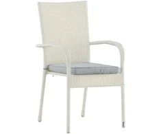 Venture Design Kėdė, Anna, 2 vnt., 64x55x95 cm, Balta