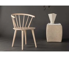 Venture Design Kėdė, Bobby Dining 2 vnt., 53x55x76 cm, balta danga