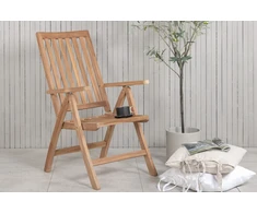 Venture Design Kėdė, Kenya 5 padėčių sulankstoma, 73x62x105 cm, Natūrali