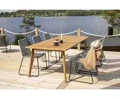 Venture Design Kėdė, Lindos Stacking, 59x57x86 cm, Juoda
