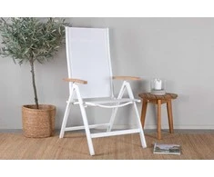 Venture Design Kėdė, Panama Light 5 padėčių, 75x60x110 cm, Balta