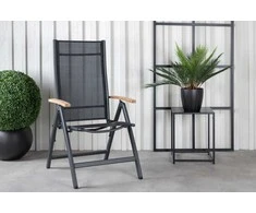 Venture Design Kėdė, Panama Light 5 padėčių, 75x60x110 cm, Juoda