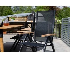 Venture Design Kėdė, Panama Light 5 padėčių, 75x60x110 cm, Juoda