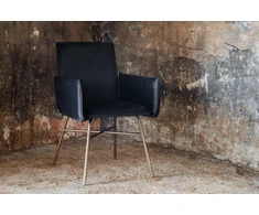 Venture Design Kėdė, Petra, 60x87x57 cm, Juoda