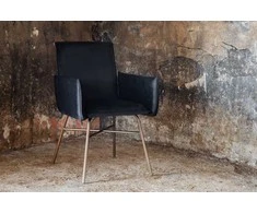 Venture Design Kėdė, Petra, 60x87x57 cm, Juoda