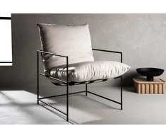 Venture Design Kėdė, Sedalia viengulė sofa, 90x97.5x68.5 cm, Balta