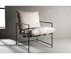 Venture Design Kėdė, Sedalia viengulė sofa, 90x97.5x68.5 cm, Balta