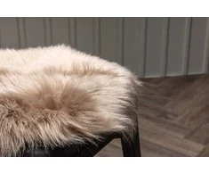 Venture Design Kėdės pagalvė, Katy poliesteris dirbtinė kailio imitacija, 34 cm, ruda
