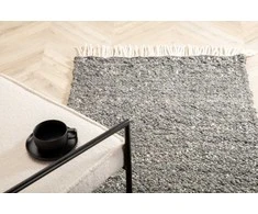 Venture Design Kilimas, Betina vilna, 250x80 cm, Pilka