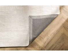 Venture Design Kilimas, Boston Viskoze, 230x160 cm, Balta