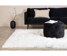 Venture Design Kilimas, Grace, Poliesteris, 400x300 cm, Balta