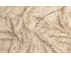 Venture Design Pūkuotas kilimas Katy, 230x160 cm, smėlio spalvos