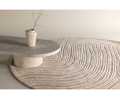 Venture Design Kilimas, Melle, 200x200 cm, Bežinis