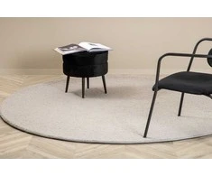 Venture Design Kilimas, Meškiukas apvalus, 200x200 cm, Pilka