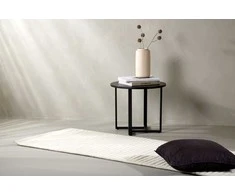 Venture Design Kilimas, Milton, 200x70 cm, Balta