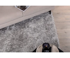 Venture Design Kilimas, Natta poliesteris, 230x160 cm, Sidabras