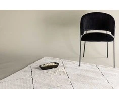 Venture Design Kilimas, Patrik poliesteris šaginis, 230x160 cm, Baltas