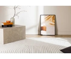 Venture Design Kilimas, Vince Solar, 340x240 cm, Balta