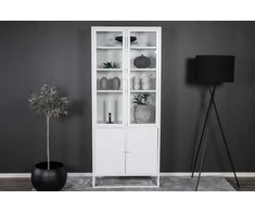 Venture Design Knygų lentyna, Bakal, 80x190 cm, Balta