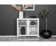 Venture Design Knygų lentyna, Bakal, 85x40x85 cm, Balta