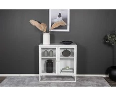 Venture Design Knygų lentyna, Bakal, 85x40x85 cm, Balta