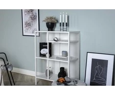 Venture Design Knygų lentyna, Misha, 80x40x110 cm, Balta