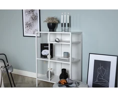 Venture Design Knygų lentyna, Misha, 80x40x110 cm, Balta