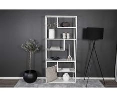 Venture Design Knygų lentyna, Plienas, 85x188 cm, Balta