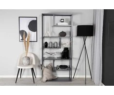 Venture Design Knygų lentyna, Plienas, 85x188 cm, Šviesiai pilka