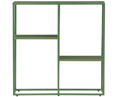 Venture Design Knygų lentyna, Staal Shelf, Žalia