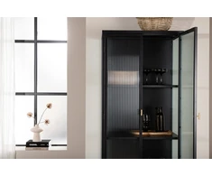 Venture Design Knygų spinta dengta juodu plienu